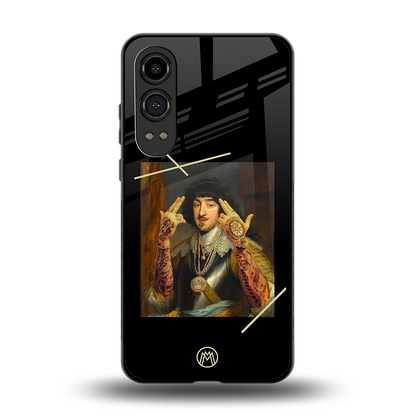 dope napoleon back phone cover | glass case for oneplus nord ce 4 lite