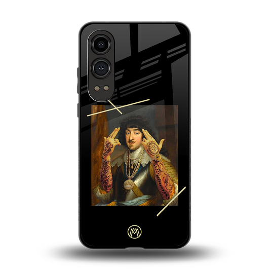 dope napoleon back phone cover | glass case for oneplus nord ce 4 lite