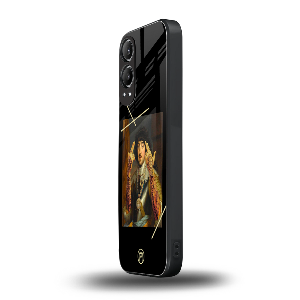 dope napoleon back phone cover | glass case for oneplus nord ce 4 lite