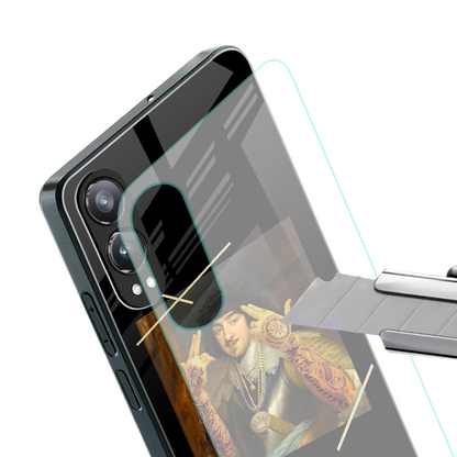 dope napoleon back phone cover | glass case for oneplus nord ce 4 lite