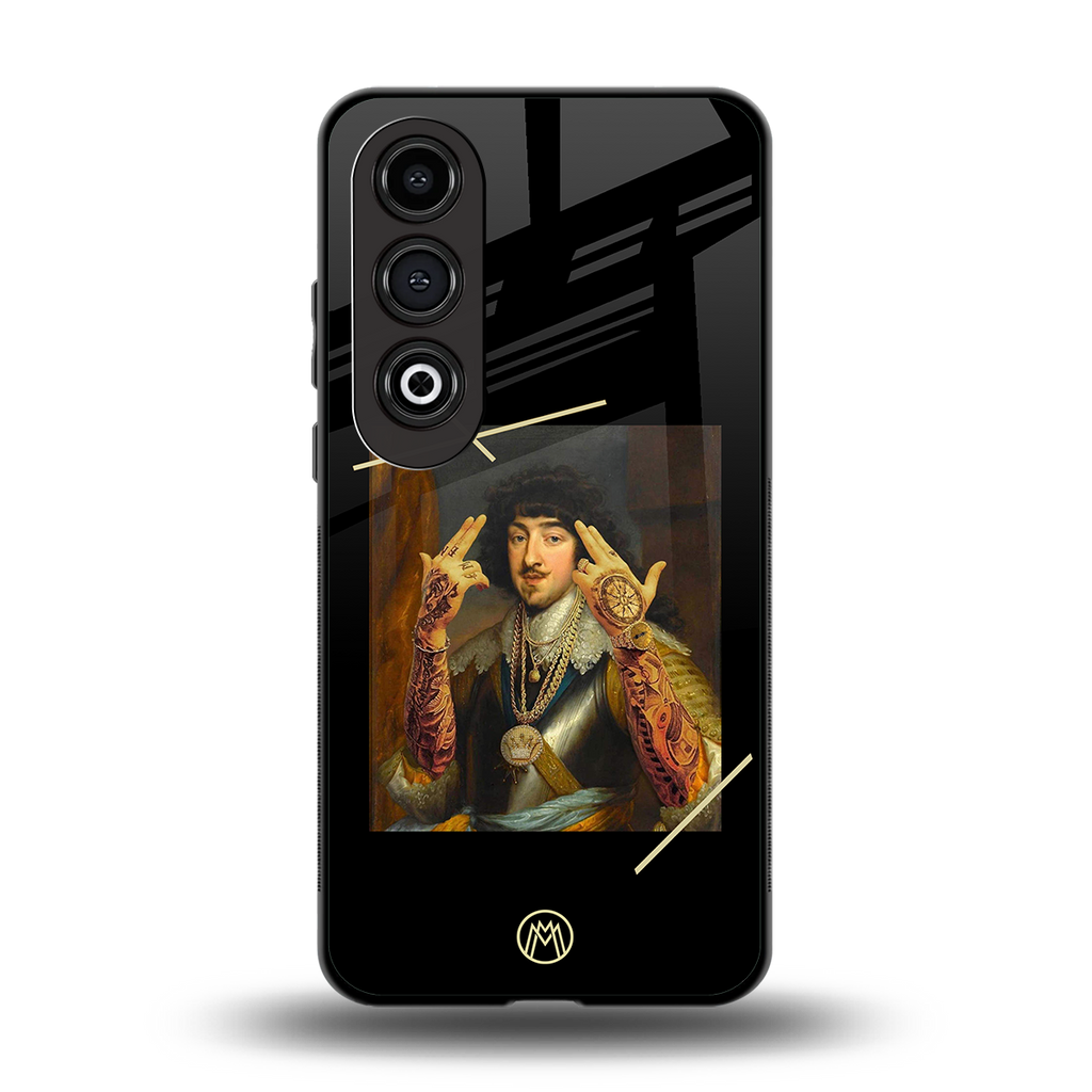 dope napoleon back phone cover | glass case for oneplus nord ce 4