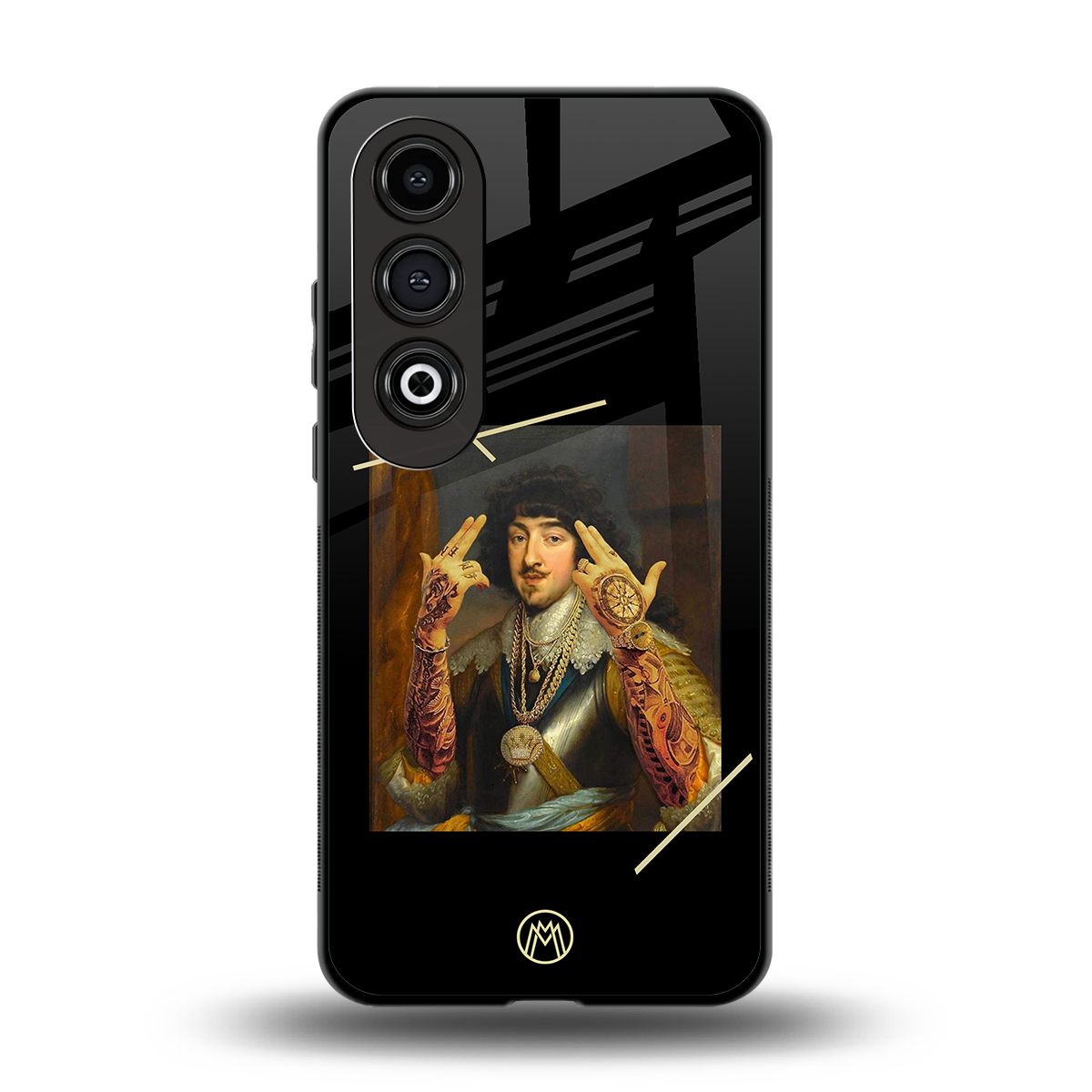 dope napoleon back phone cover | glass case for oneplus nord ce 4