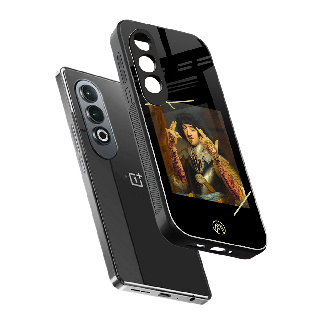 dope napoleon back phone cover | glass case for oneplus nord ce 4