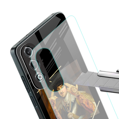 dope napoleon back phone cover | glass case for oneplus nord ce 4