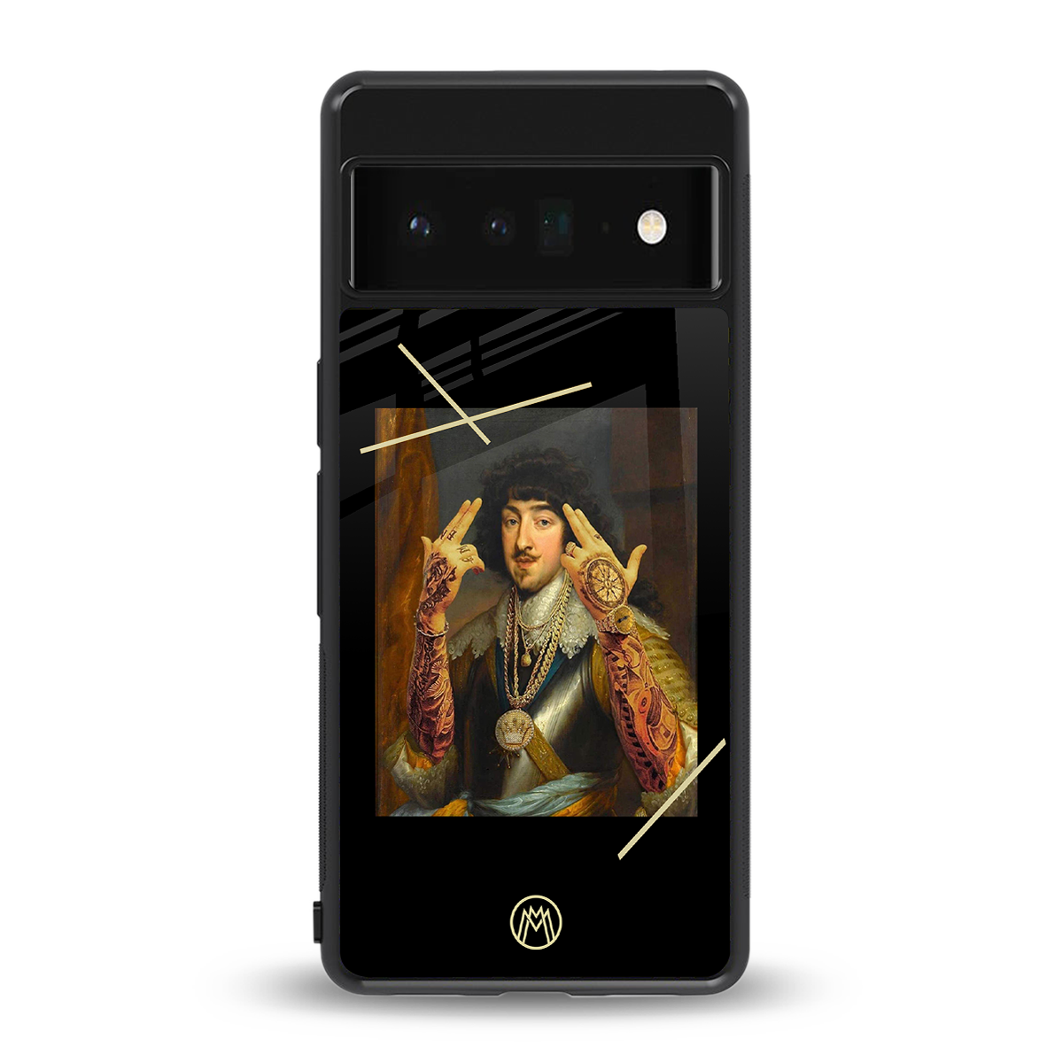 dope napoleon back phone cover | glass case for google pixel 6 pro