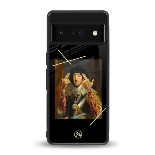 dope napoleon back phone cover | glass case for google pixel 6 pro