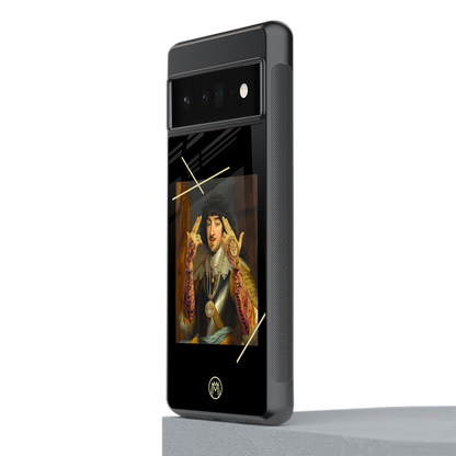 dope napoleon back phone cover | glass case for google pixel 6 pro