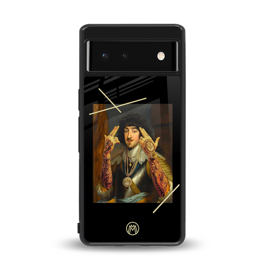 dope napoleon back phone cover | glass case for google pixel 6