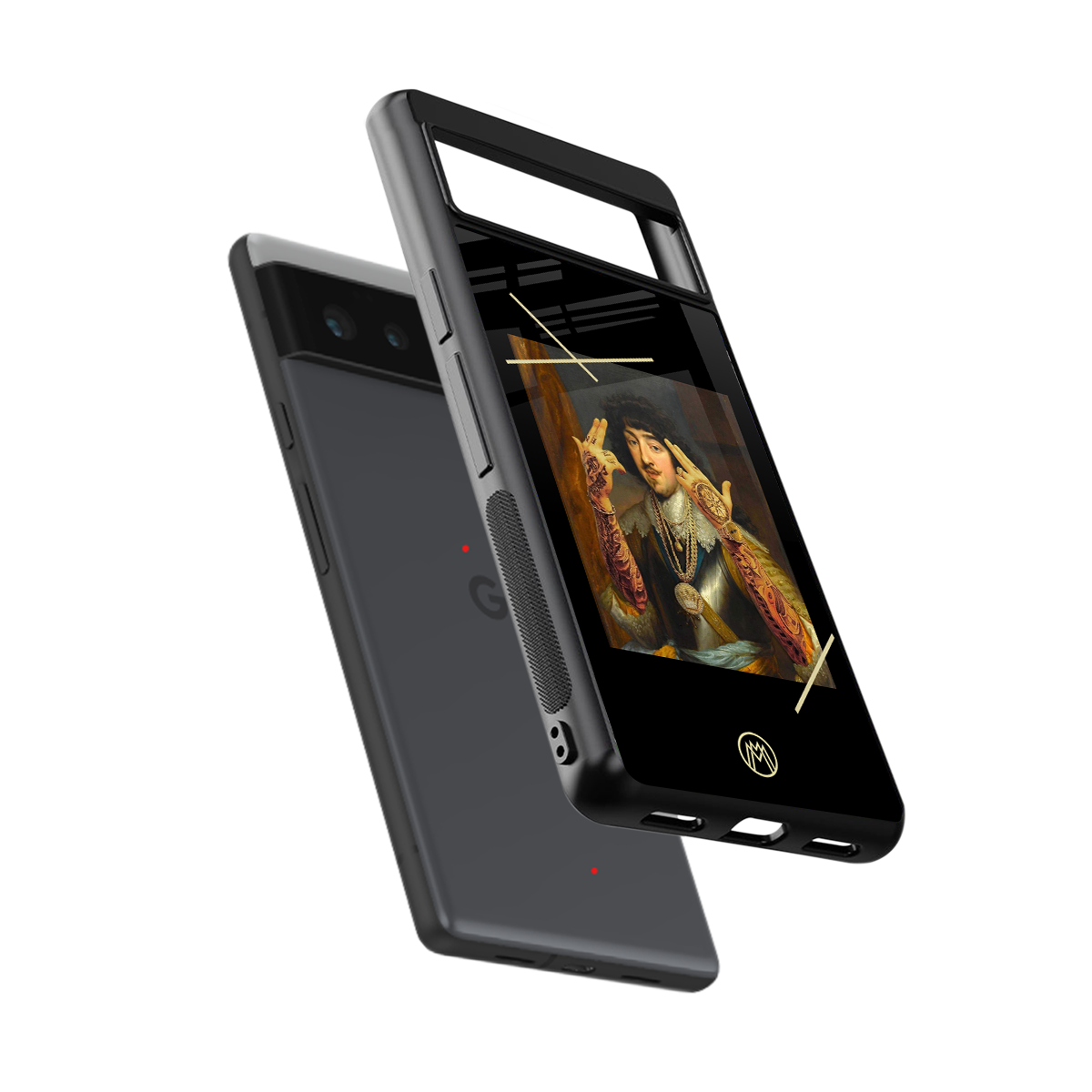 dope napoleon back phone cover | glass case for google pixel 6