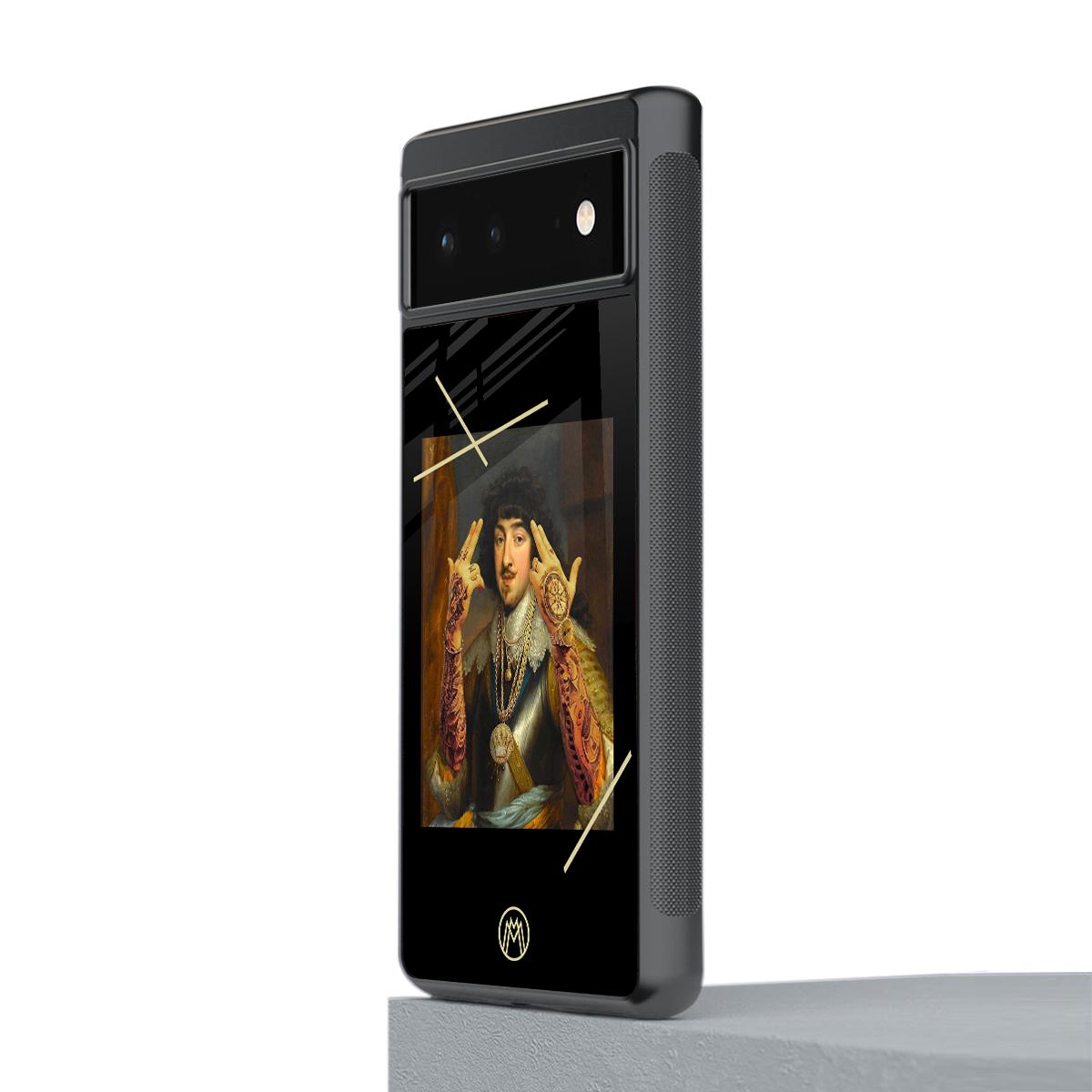 dope napoleon back phone cover | glass case for google pixel 6