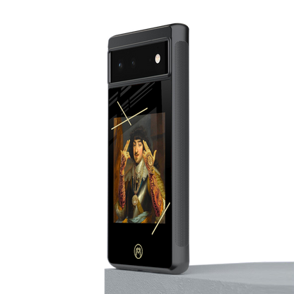 dope napoleon back phone cover | glass case for google pixel 6