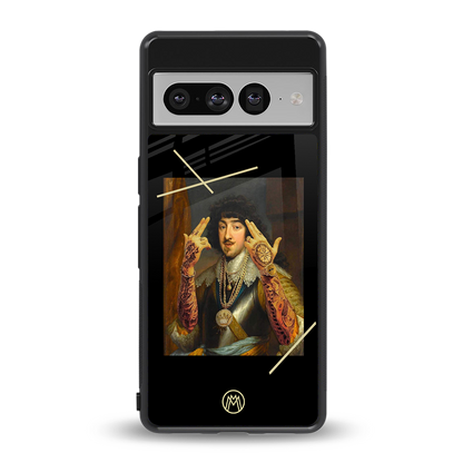 dope napoleon back phone cover | glass case for google pixel 7 pro