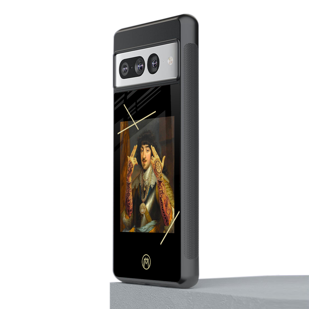 dope napoleon back phone cover | glass case for google pixel 7 pro