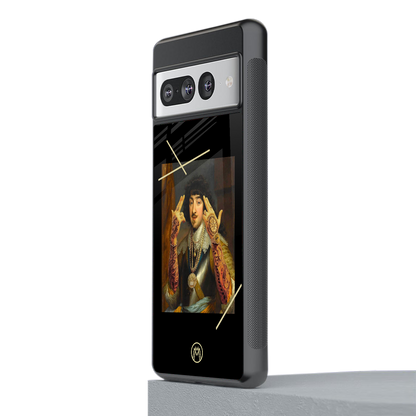 dope napoleon back phone cover | glass case for google pixel 7 pro