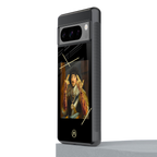 dope napoleon back phone cover | glass case for google pixel 8 pro