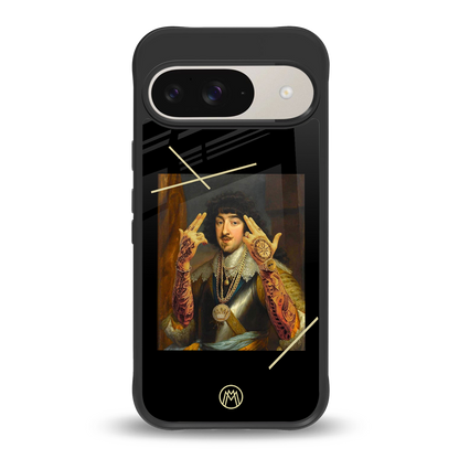 dope napoleon back phone cover | glass case for google pixel 9