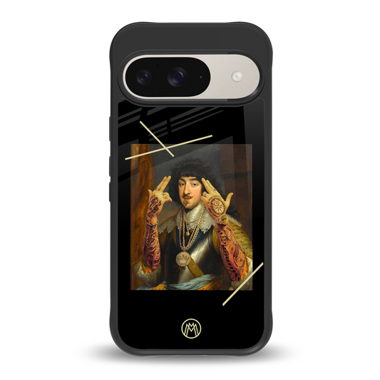 dope napoleon back phone cover | glass case for google pixel 9