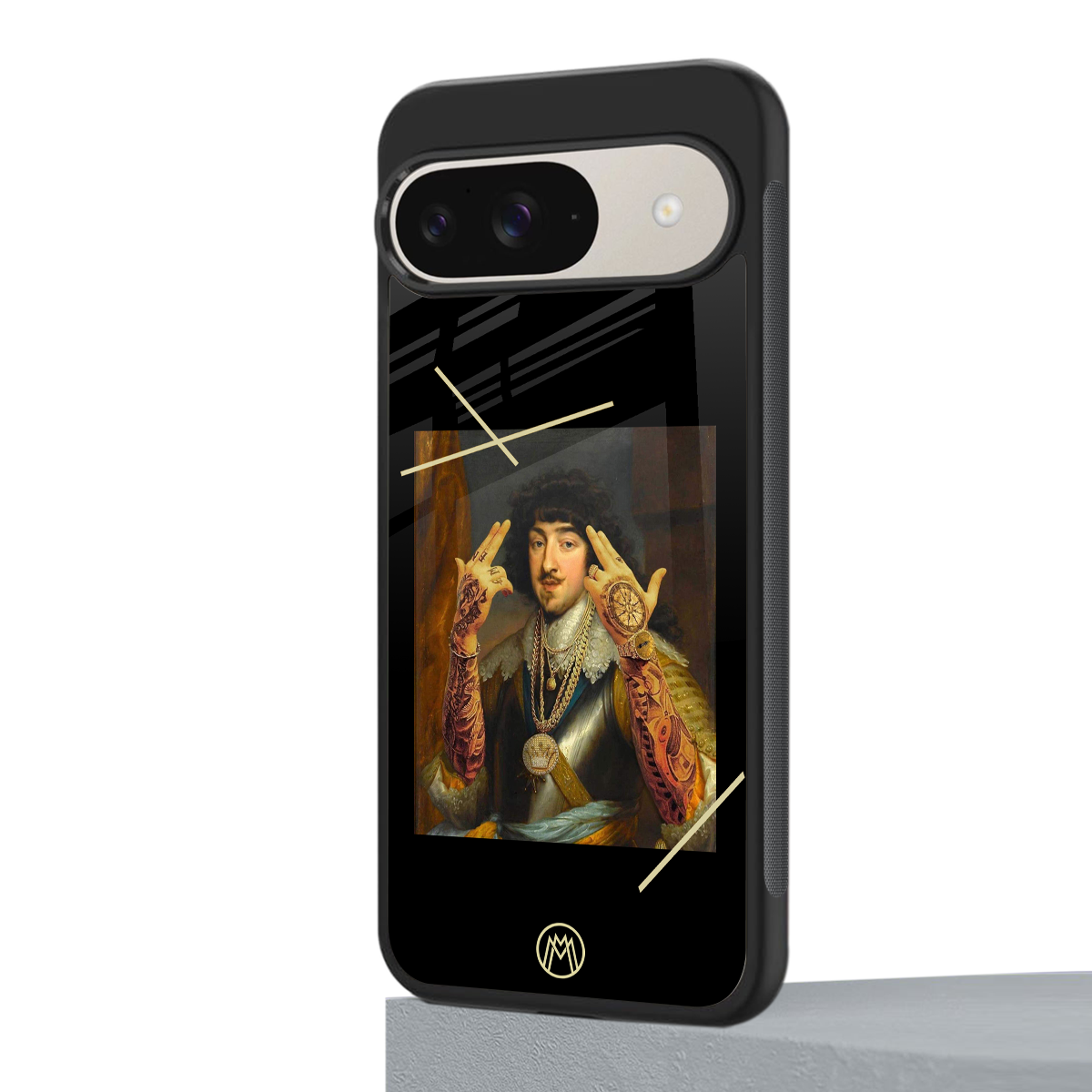 dope napoleon back phone cover | glass case for google pixel 9