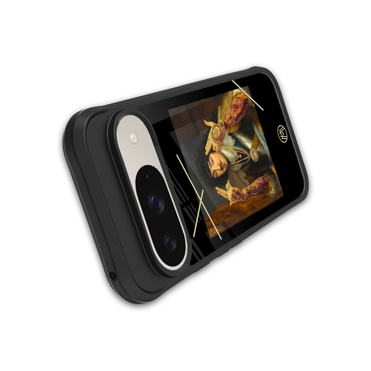 dope napoleon back phone cover | glass case for google pixel 9