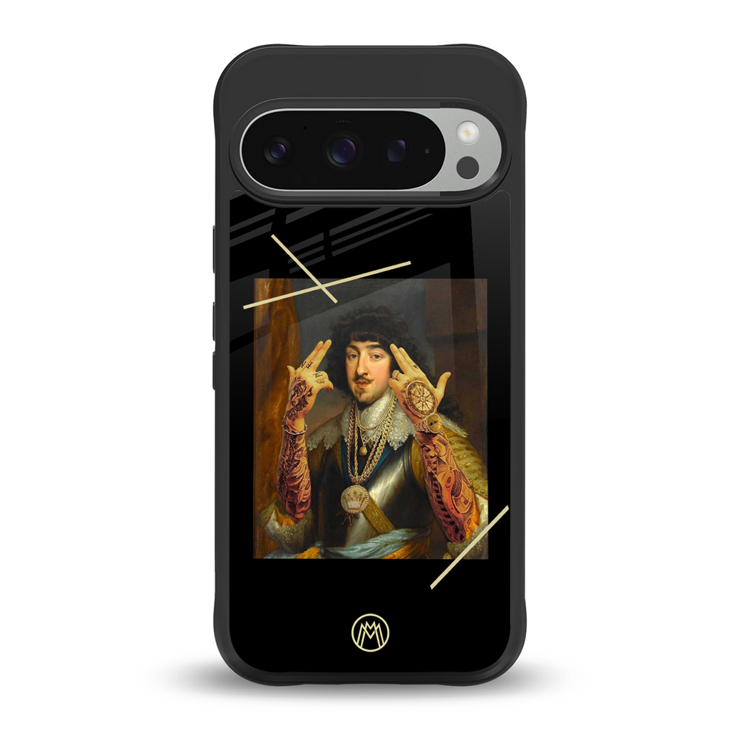 dope napoleon back phone cover | glass case for google pixel 9 pro