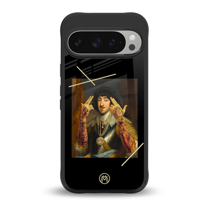 dope napoleon back phone cover | glass case for google pixel 9 pro