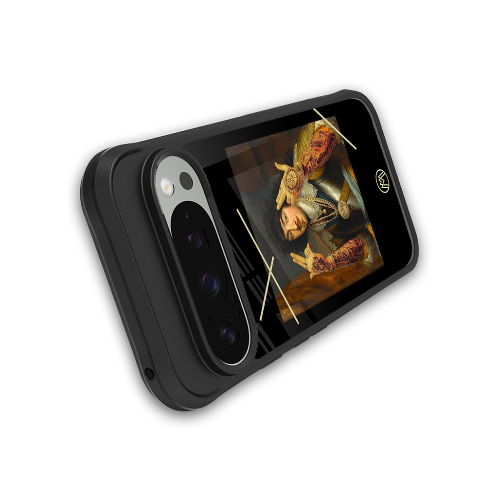 dope napoleon back phone cover | glass case for google pixel 9 pro xl