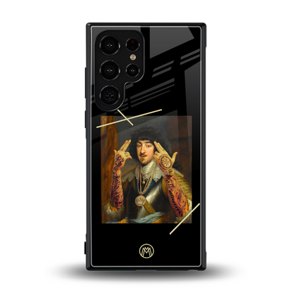 dope napoleon back phone cover | glass case for samsung galaxy s24 ultra