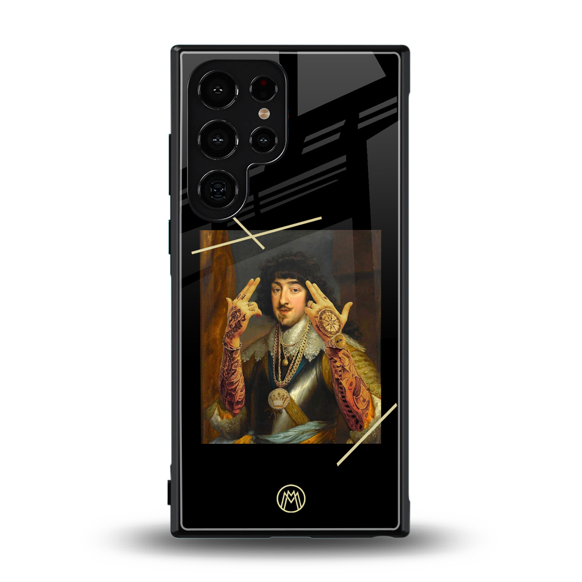 dope napoleon back phone cover | glass case for samsung galaxy s23 ultra