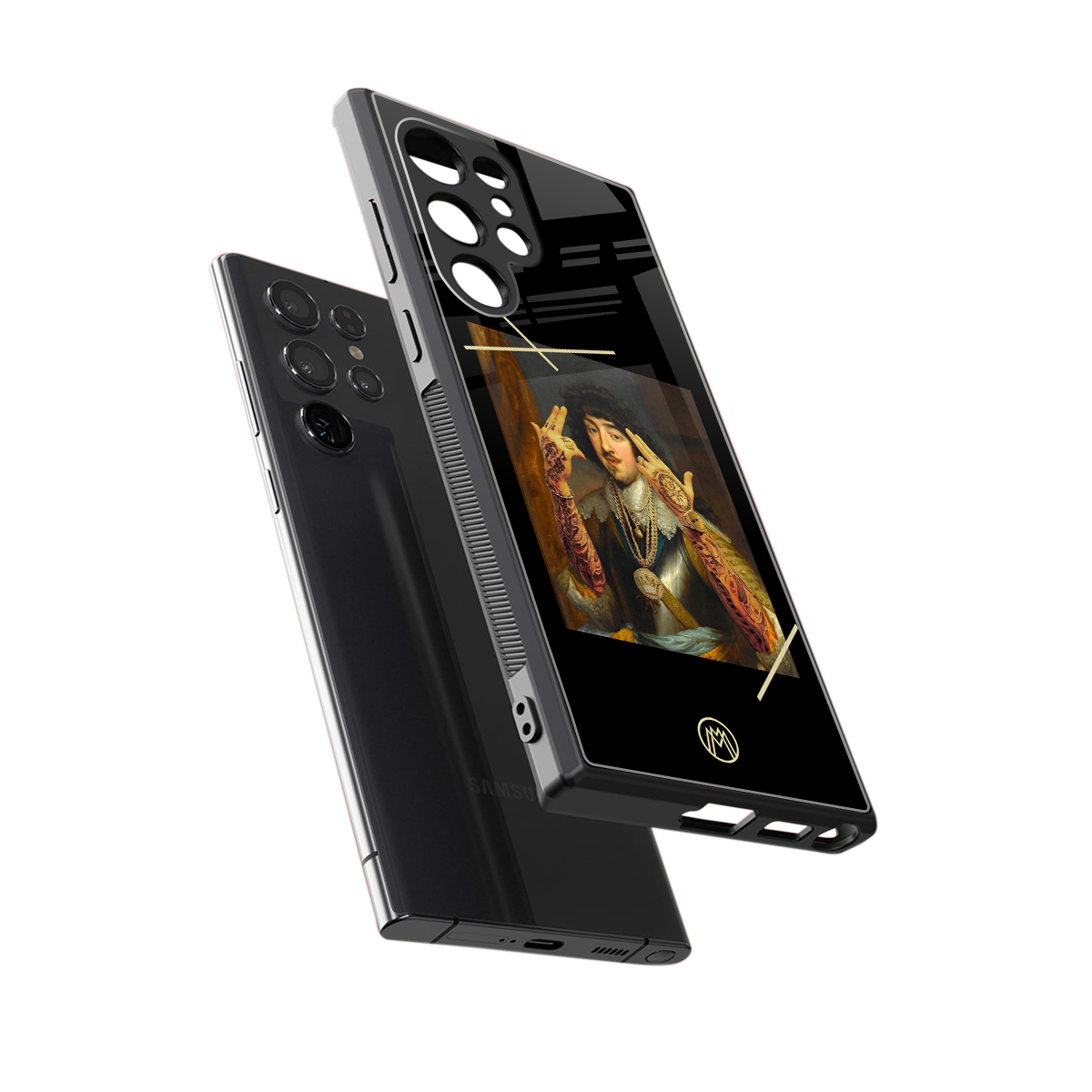 dope napoleon back phone cover | glass case for samsung galaxy s24 ultra