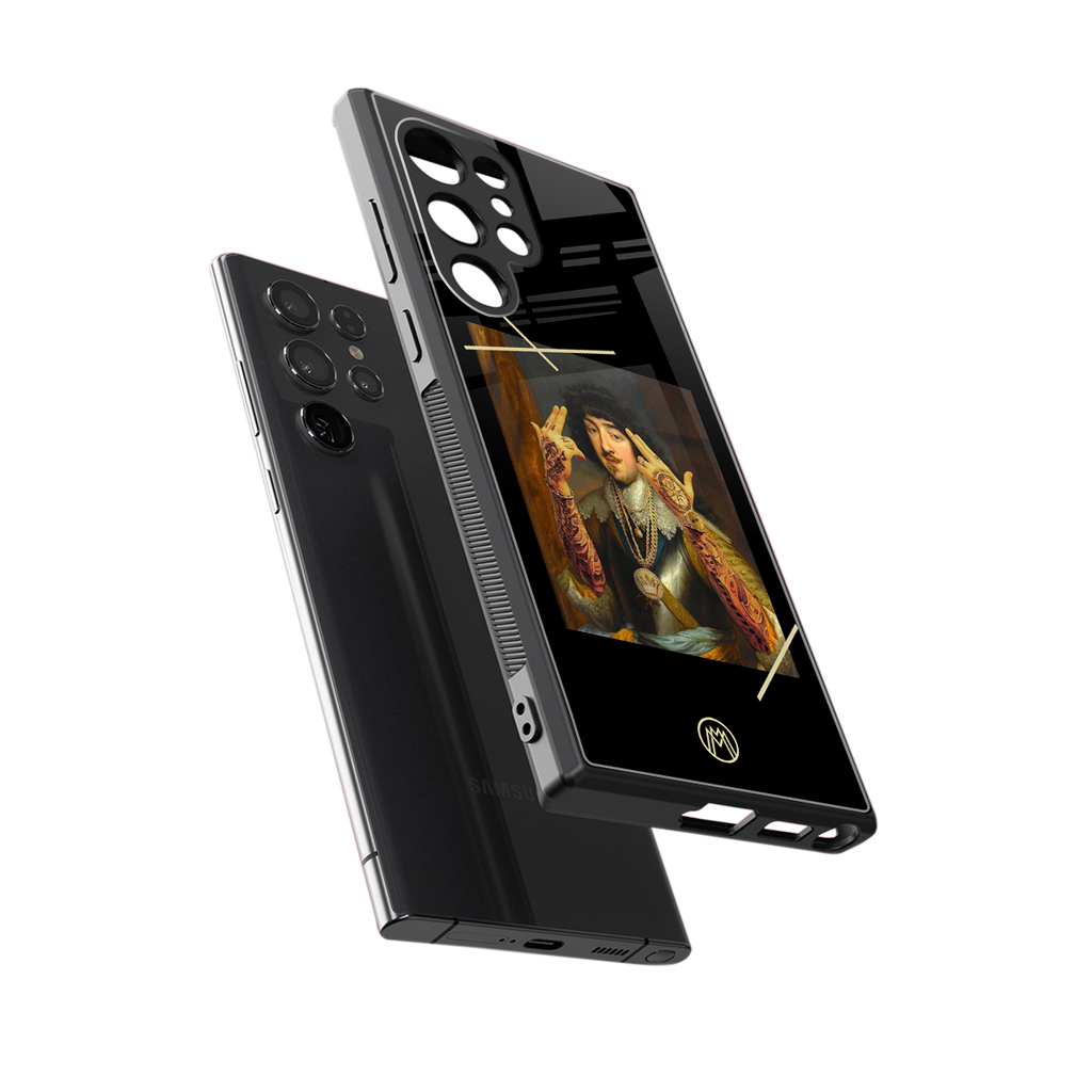 dope napoleon back phone cover | glass case for samsung galaxy s23 ultra