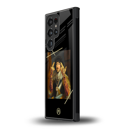 dope napoleon back phone cover | glass case for samsung galaxy s24 ultra