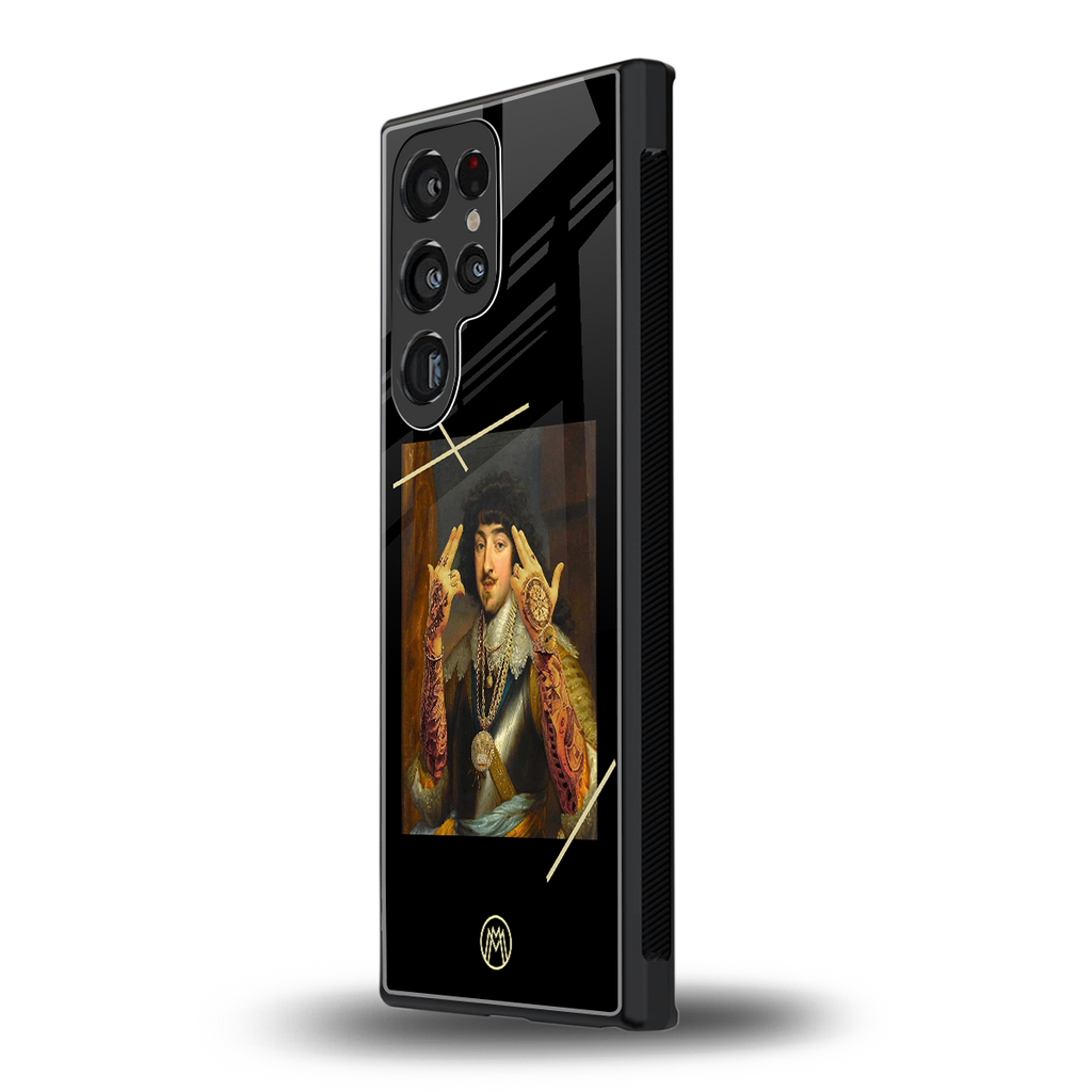 dope napoleon back phone cover | glass case for samsung galaxy s23 ultra