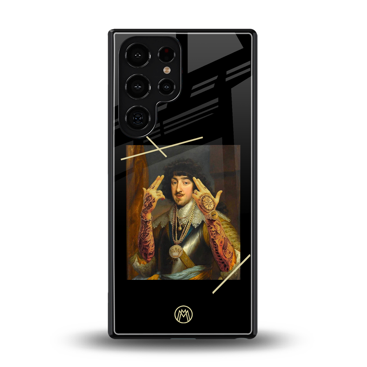 dope napoleon back phone cover | glass case for samsung galaxy s25 ultra