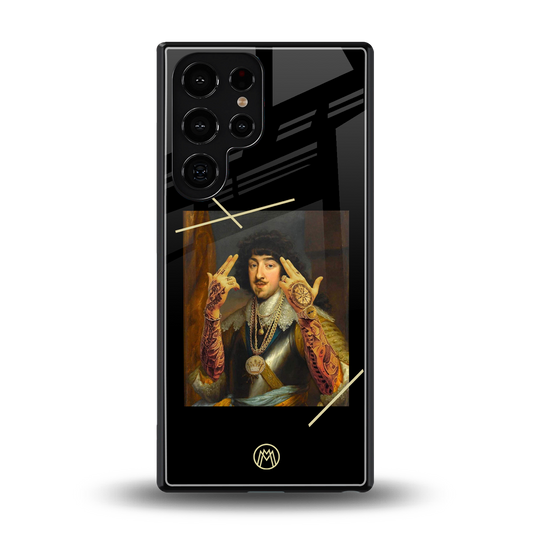 dope napoleon back phone cover | glass case for samsung galaxy s25 ultra