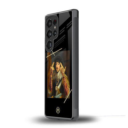dope napoleon back phone cover | glass case for samsung galaxy s25 ultra