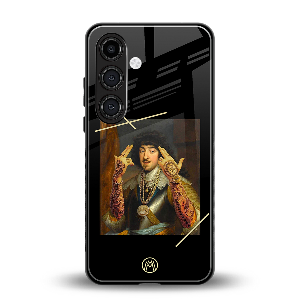 dope napoleon back phone cover | glass case for samsung galaxy s24