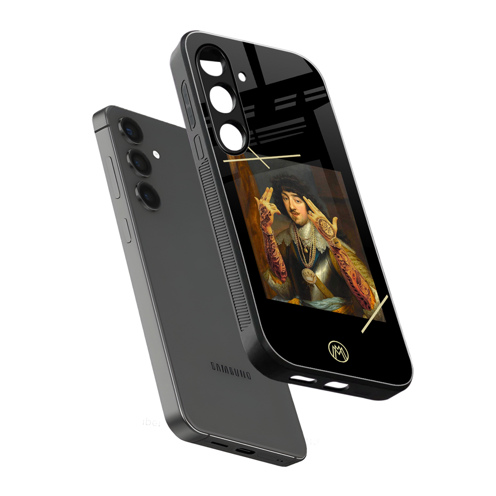 dope napoleon back phone cover | glass case for samsung galaxy s24