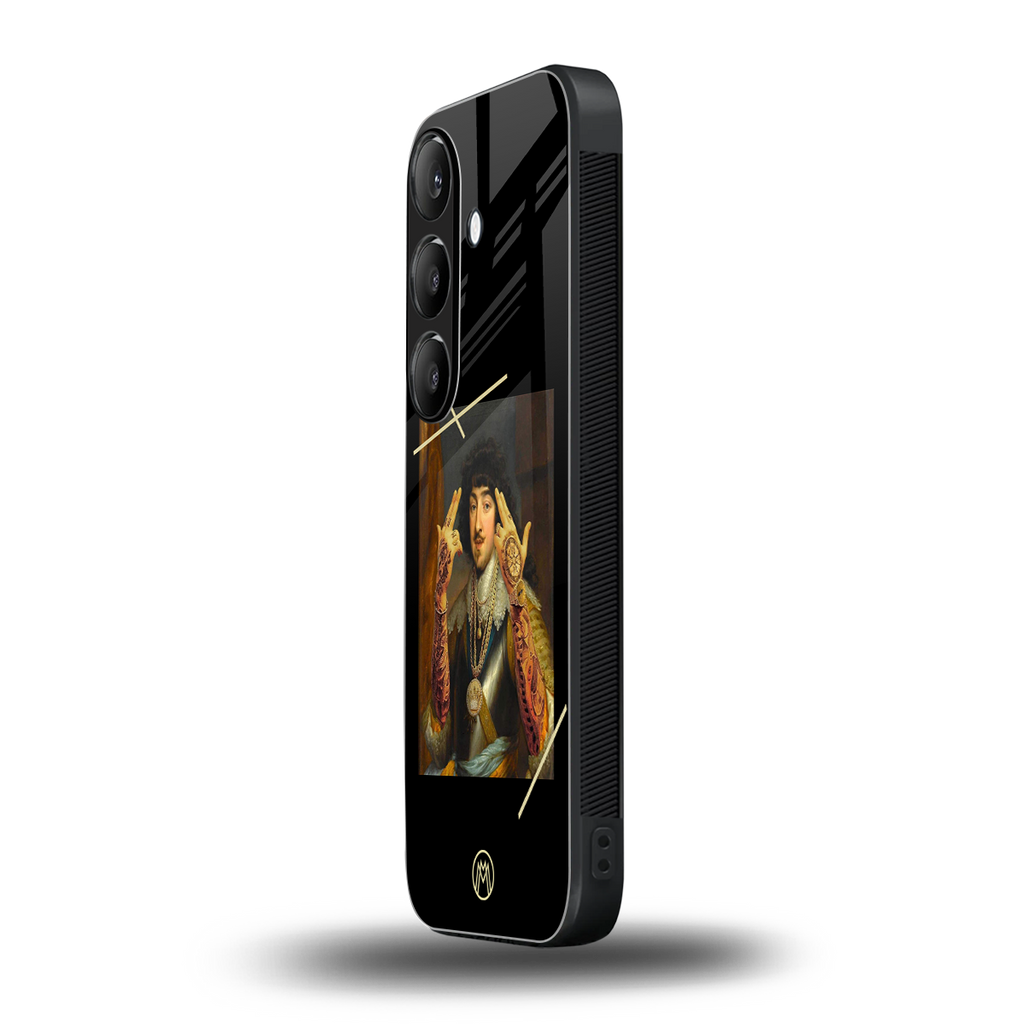 dope napoleon back phone cover | glass case for samsung galaxy s24