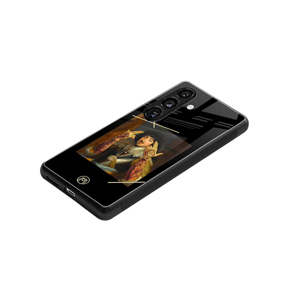 dope napoleon back phone cover | glass case for samsung galaxy s24