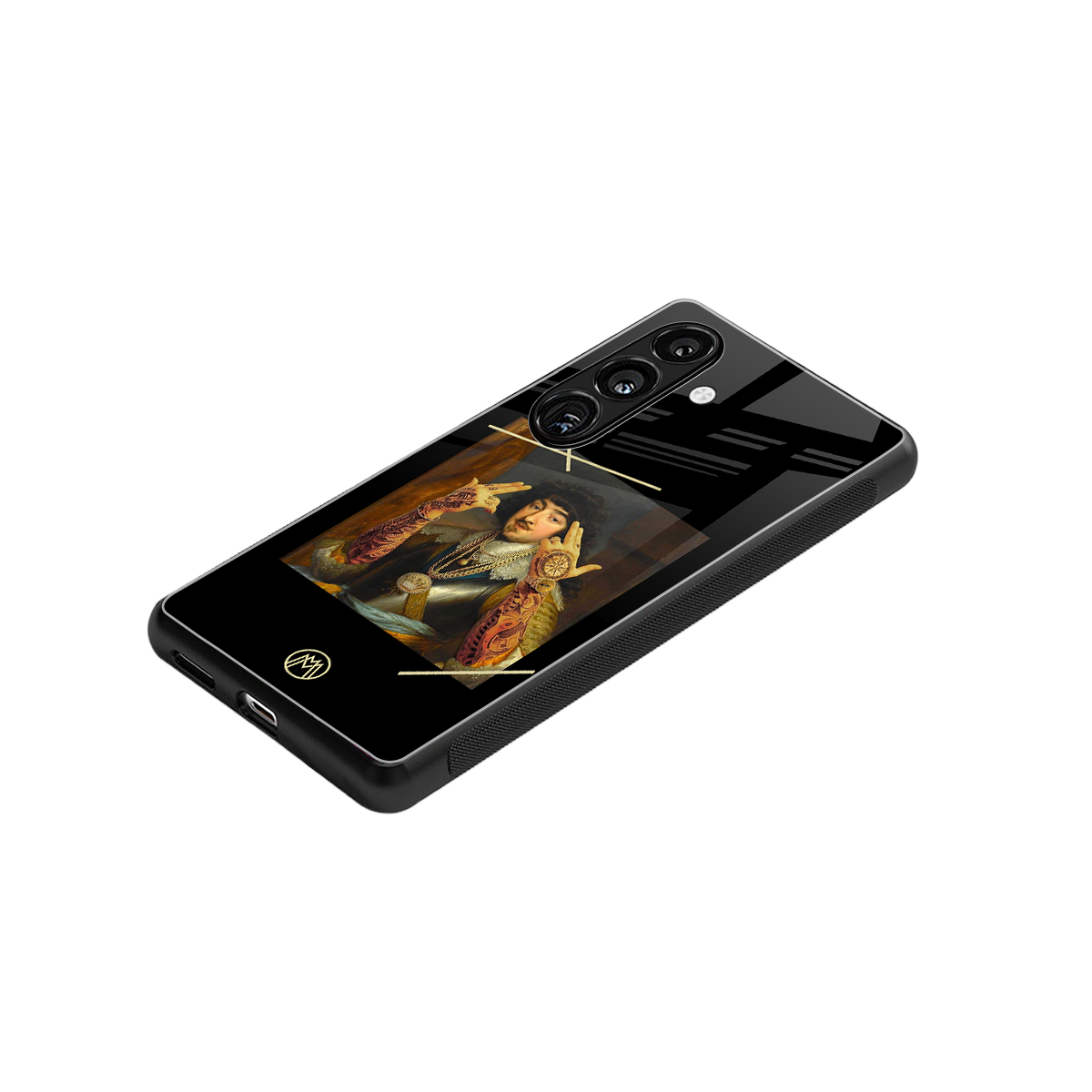 dope napoleon back phone cover | glass case for samsung galaxy s24 plus