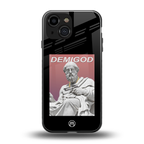dope socerates back phone cover | glass case for iphone 13 mini