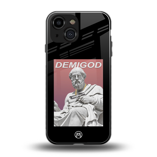 dope socerates back phone cover | glass case for iphone 13 mini