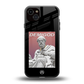 dope socerates back phone cover | glass case for iphone 14 plus