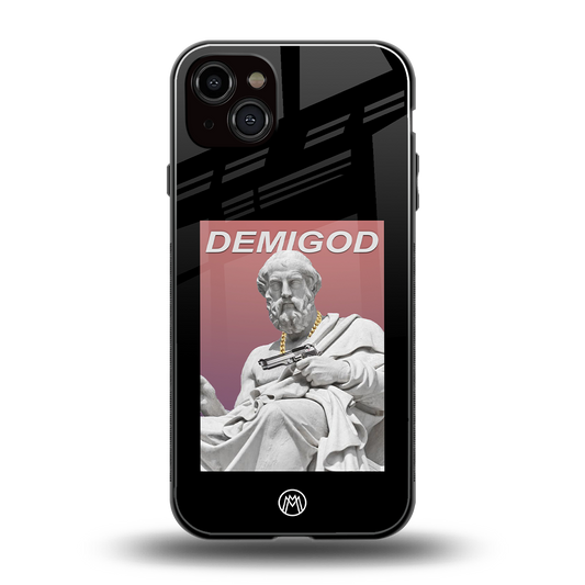 dope socerates back phone cover | glass case for iphone 14 plus