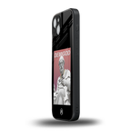 dope socerates back phone cover | glass case for iphone 15 plus