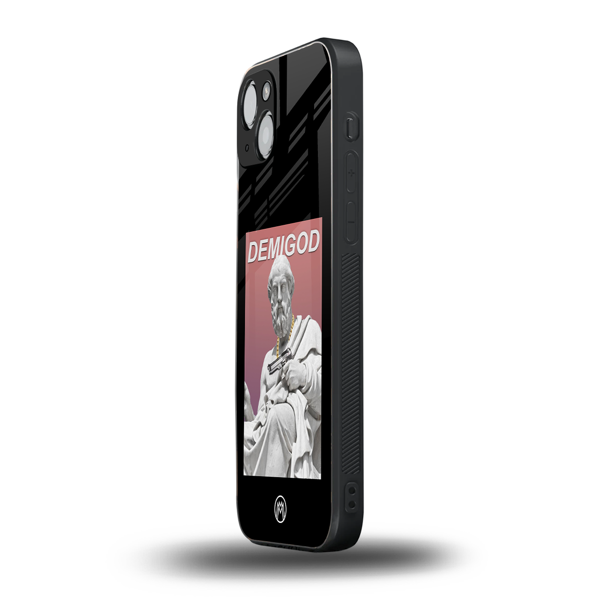 dope socerates back phone cover | glass case for iphone 14 plus