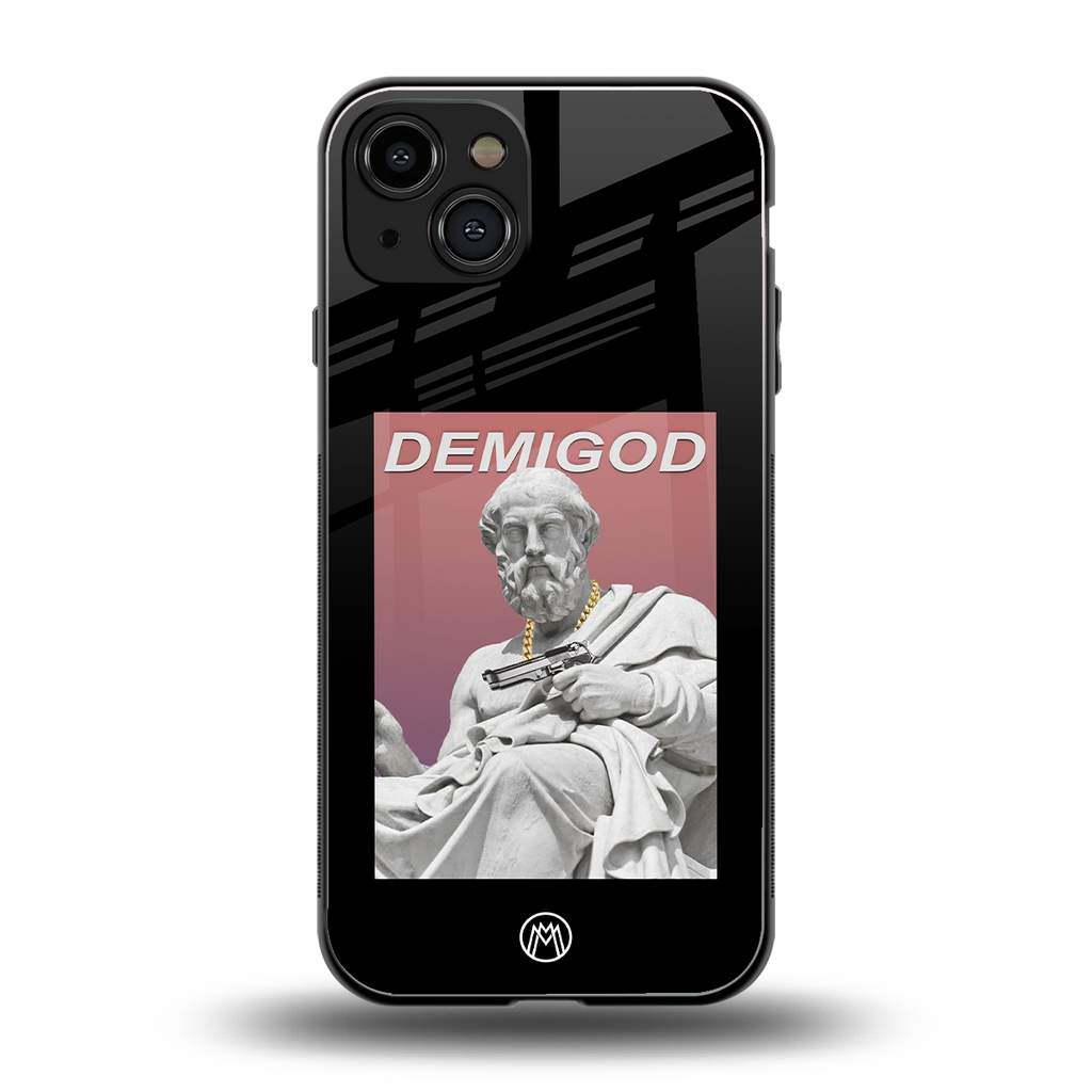 dope socerates back phone cover | glass case for iphone 15