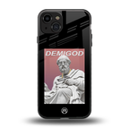 dope socerates back phone cover | glass case for iphone 15