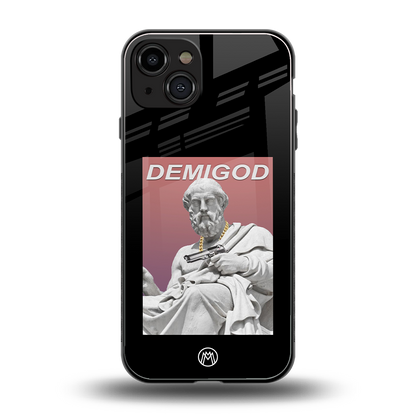 dope socerates back phone cover | glass case for iphone 15