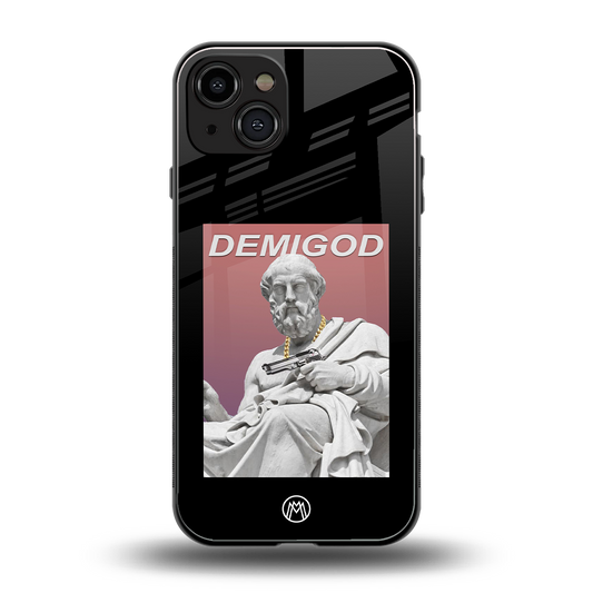 dope socerates back phone cover | glass case for iphone 15